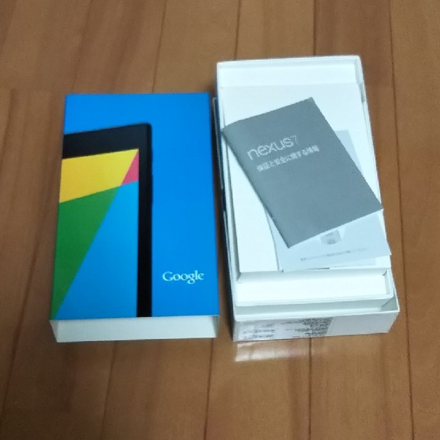 NEXUS7(ネクサス7)のNexus7 2013  16G  Wi-Fiモデル　中古美品 スマホ/家電/カメラのPC/タブレット(タブレット)の商品写真