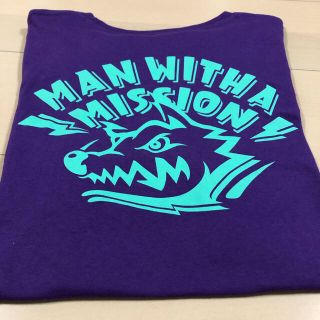 マンウィズアミッション(MAN WITH A MISSION)のMAN WITH A MISSION Tシャツ パープル(ミュージシャン)