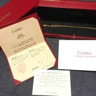 カルティエ(Cartier)のカルティエ 18金 チャームブレスレット 付属品全完備(ブレスレット)