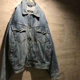 90sKATHRINE HAMNETT 6pocket denim jacket