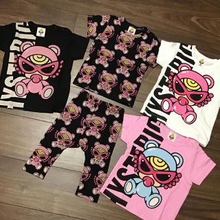 ヒステリックミニ(HYSTERIC MINI)のテディセット(Ｔシャツ)