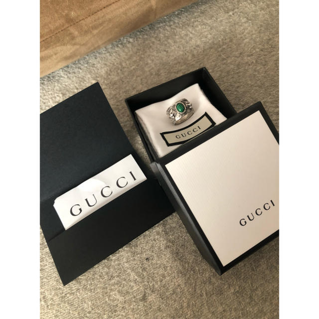 Gucci(グッチ)のGUCCI シルバーリング キャットヘッド テヒョン着用 メンズのアクセサリー(リング(指輪))の商品写真