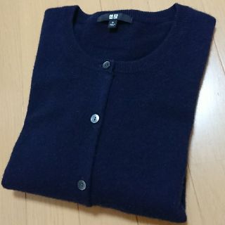 ユニクロ(UNIQLO)のUNIQLO カシミヤクルーネックカーディガン(カーディガン)