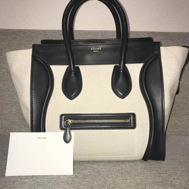 celine - CELINE ラゲージ キャンバス バッグ トートバッグの通販 by cat eye｜セリーヌならラクマ