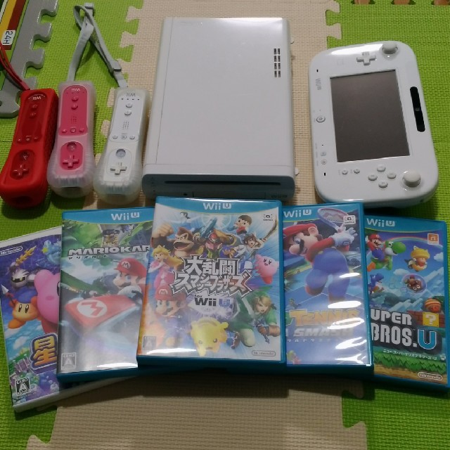 Wii U - Wii U 本体＋ソフト セットの通販 by みつよし's shop｜ウィーユーならラクマ