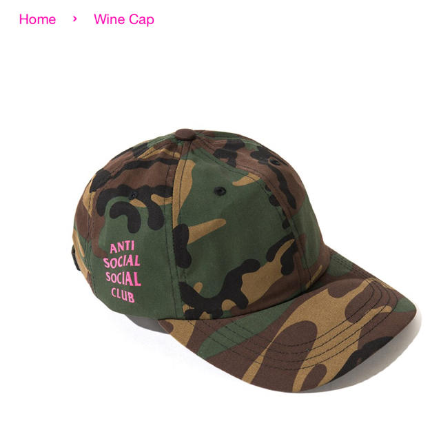 帽子assc wine cap