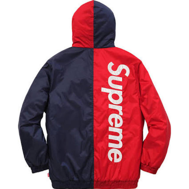 正規品! Supreme - Supreme 2-Tone Hooded Sideline Jacket ナイロンジャケット