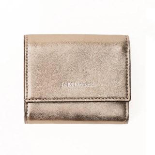 ジェイアンドエムデヴィッドソン(J&M DAVIDSON)のJ&M DAVIDSON TWO FOLD WALLET ゴールド(財布)