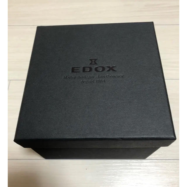 EDOX(エドックス)の最終値下げ！EDOX 化粧箱 新品未使用品 メンズの時計(その他)の商品写真