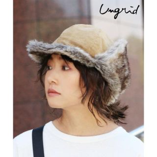 アングリッド(Ungrid)のコーデュロイフライトcap(キャップ)