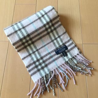 バーバリー(BURBERRY)のバーバリー マフラー カシミア(マフラー/ショール)