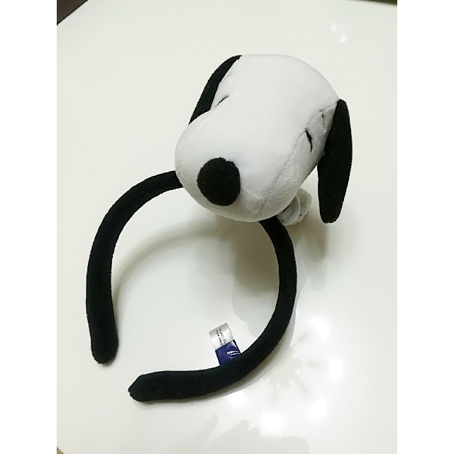 SNOOPY(スヌーピー)のユニバ スヌーピー カチューシャ エンタメ/ホビーのおもちゃ/ぬいぐるみ(キャラクターグッズ)の商品写真