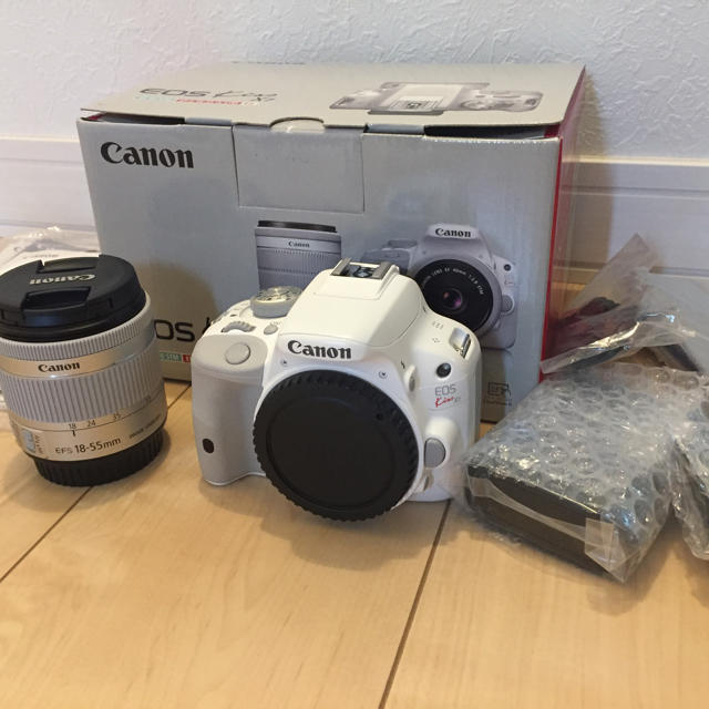 最終値下げ Canon EOS Kiss X7 ホワイト レンズセット 送料無料