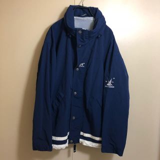 ヘリーハンセン(HELLY HANSEN)の90s HELLY HANSEN ロゴ入り ナイロンジャケット  ヨットパーカー(ナイロンジャケット)