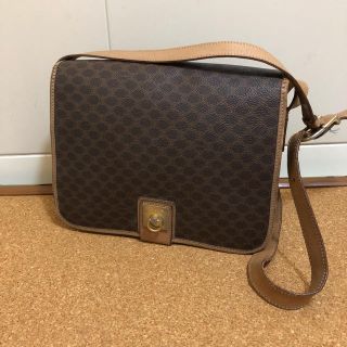 セリーヌ(celine)のイタリア製 old CELINE セリーヌ マカダム ショルダーバッグ(ショルダーバッグ)