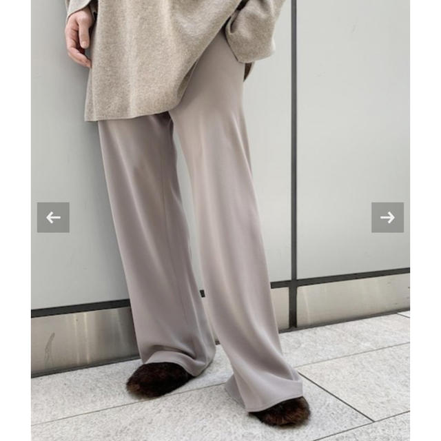 注目ブランドのギフト DEUXIEME CLASSE Taceエラスティックパンツ