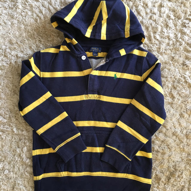 Ralph Lauren(ラルフローレン)のラルフローレン  フード付きトレーナー キッズ/ベビー/マタニティのキッズ服男の子用(90cm~)(Tシャツ/カットソー)の商品写真