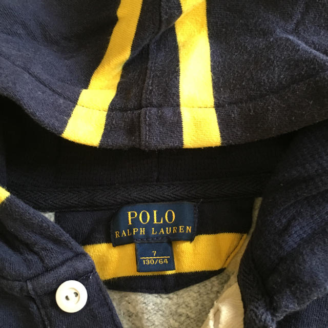 Ralph Lauren(ラルフローレン)のラルフローレン  フード付きトレーナー キッズ/ベビー/マタニティのキッズ服男の子用(90cm~)(Tシャツ/カットソー)の商品写真