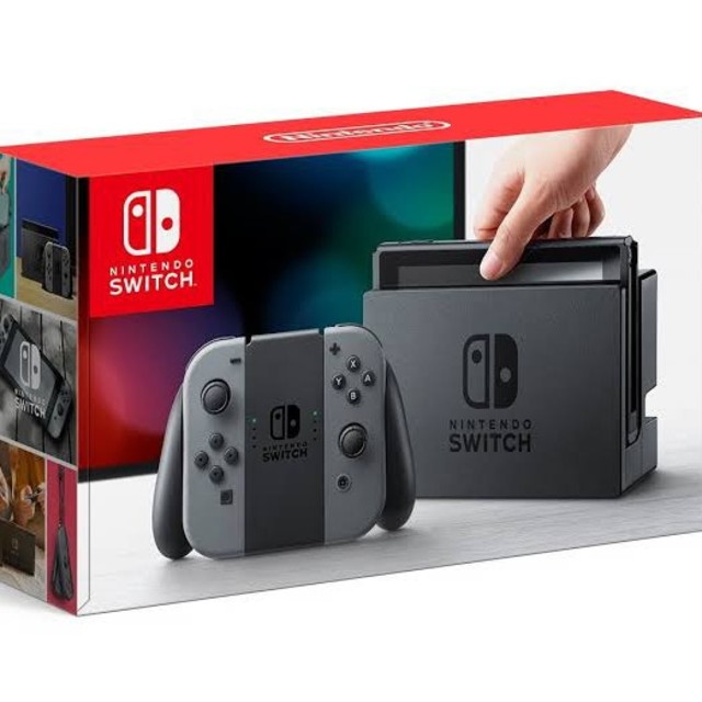 新品未開封　任天堂スイッチ　本体　送料込み　グレー