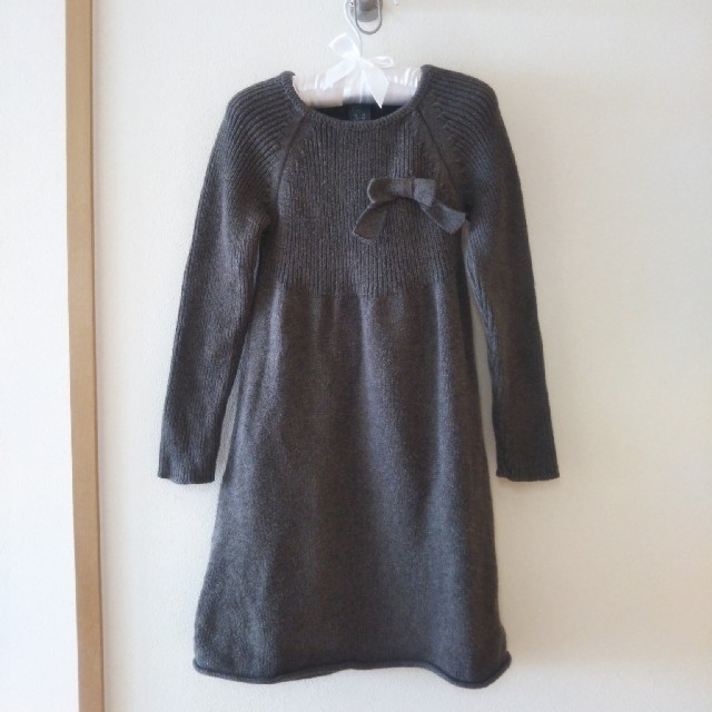 ZARA KIDS(ザラキッズ)のkozue様専用 ❋ ZARAKIDS　ニットワンピース　size 104cm キッズ/ベビー/マタニティのキッズ服女の子用(90cm~)(ワンピース)の商品写真