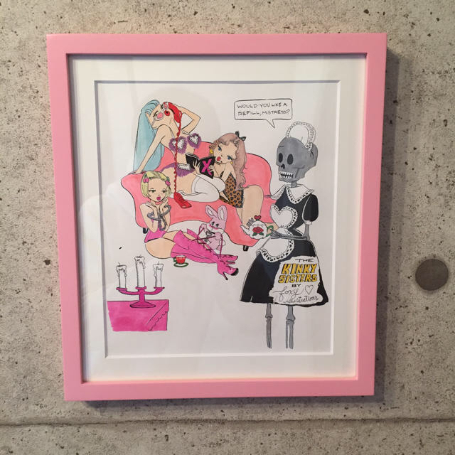 PINK BOOK  foxyillustrations 原画