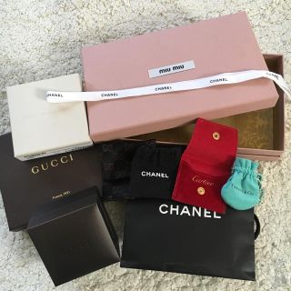 シャネル(CHANEL)のブランドアクセサリー袋♡保存箱セット(その他)