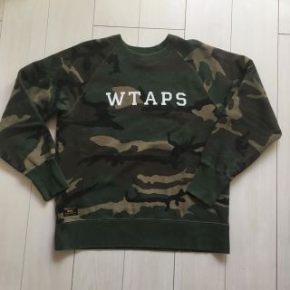 ダブルタップス(W)taps)のwtaps w)taps ダブルタップス 迷彩スウェットシャツ ウッドランドカモ(スウェット)