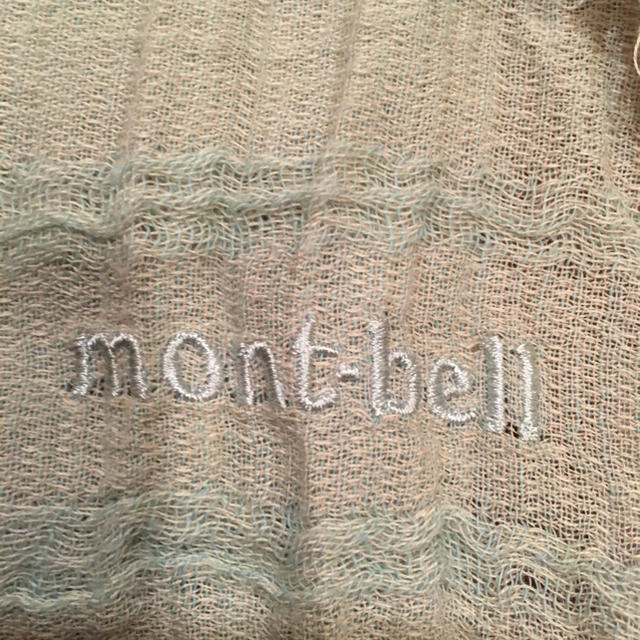 mont bell(モンベル)のモンベル クレープタオル マフラー サーフ色 レディースのファッション小物(マフラー/ショール)の商品写真
