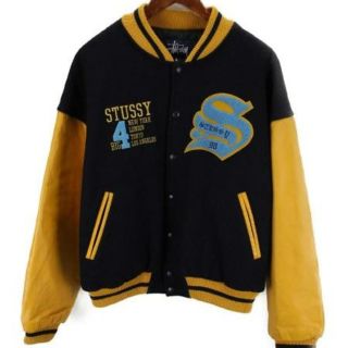 ステューシー(STUSSY)のshochans19様専用　stussy big4 スタジャン 袖レザー (スタジャン)