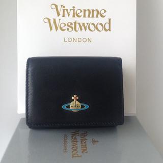 ヴィヴィアンウエストウッド(Vivienne Westwood)のブラック色ウンドファスナー短財布♣ヴィヴィアンウエストウッド(財布)
