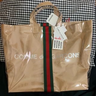 グッチ(Gucci)のGUCCI × COMME des GARCONS PVC トート(トートバッグ)