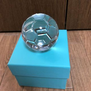 ティファニー(Tiffany & Co.)の新品未使用 レア ティファニー サッカーボールペーパーウェイト(その他)