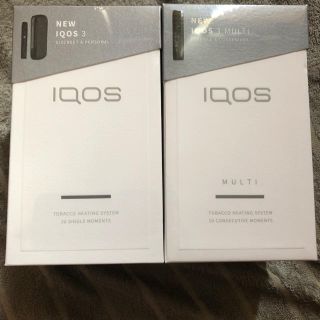 アイコス(IQOS)のアイコス3 セット  グレー 新品未開封  製品登録解除済み(タバコグッズ)