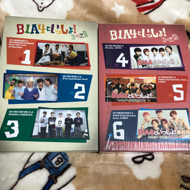 B1A4(ビーワンエーフォー)のB1A4といっしょ 1、 2DVDセット エンタメ/ホビーのDVD/ブルーレイ(ミュージック)の商品写真