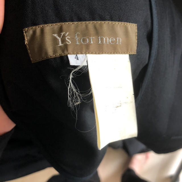 Yohji Yamamoto(ヨウジヤマモト)のy's for men メンズのジャケット/アウター(チェスターコート)の商品写真