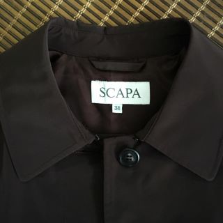 スキャパ(SCAPA)の【美品】SCAPA スキャパ コート(ひざ丈スカート)