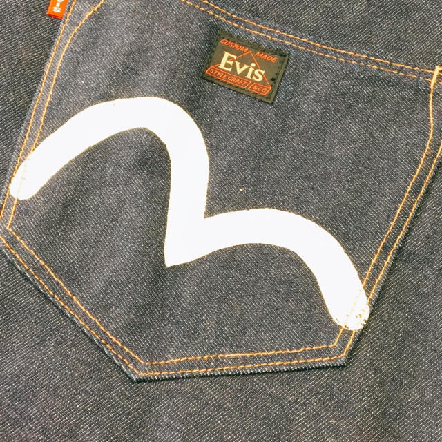 エヴィス evisu バッグ　リュック　バックパック　デニム