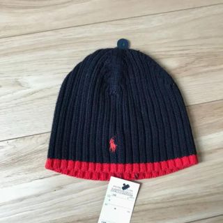 ポロラルフローレン(POLO RALPH LAUREN)のキッズ ラルフローレン ニット帽(帽子)