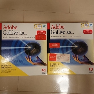 Adobe GoLive 5.0 Mac/Win版 シリアル付(PC周辺機器)