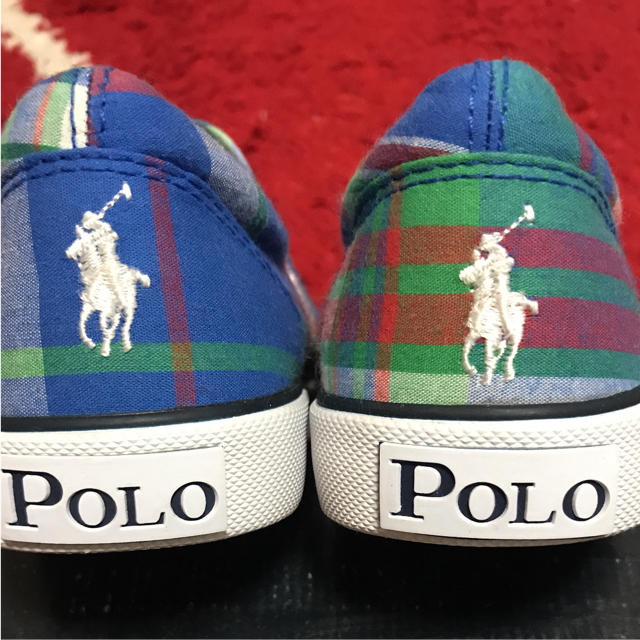 POLO RALPH LAUREN(ポロラルフローレン)のなっちゃん様専用 キッズ/ベビー/マタニティのキッズ靴/シューズ(15cm~)(スリッポン)の商品写真