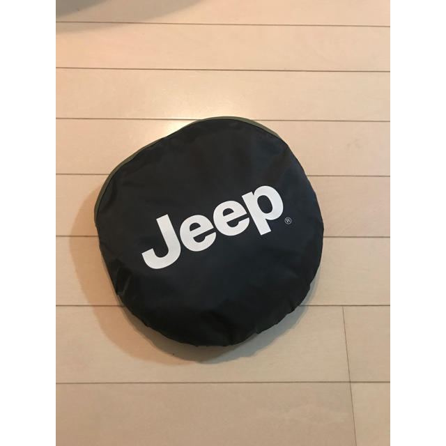 Jeep(ジープ)の新品 未使用品 ラングラー Wrangler 純正 サンシェード 送料込 自動車/バイクの自動車(車内アクセサリ)の商品写真