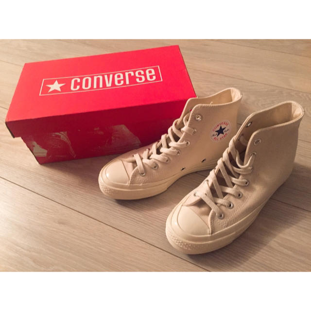 【セール❗️】日本未発売CONVERSEコンバースハイカット 白 22.5