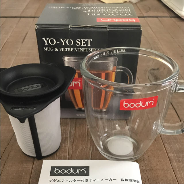 bodum(ボダム)の新品 ボダム マグ  YO －YO SET インテリア/住まい/日用品のキッチン/食器(グラス/カップ)の商品写真