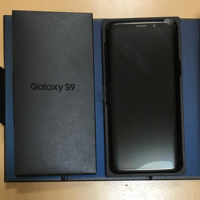 Galaxy S9 SCV38 ブラック SIMロック解除済