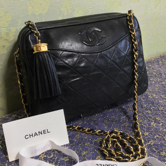 CHANEL - 正規品♡ シャネル マトラッセ チェーンショルダーバッグ ☆フリンジ付きの通販 by 詩絵理のディスカウントショップ