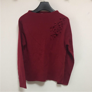 クチュールブローチ(Couture Brooch)のクチュールブローチ 赤いニット(ニット/セーター)