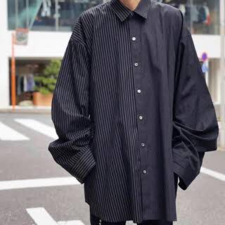 ドレスドアンドレスド(DRESSEDUNDRESSED)の菅田将暉 成田凌 DRESSEDUNDRESSED 限定カラー ストライプ (シャツ)