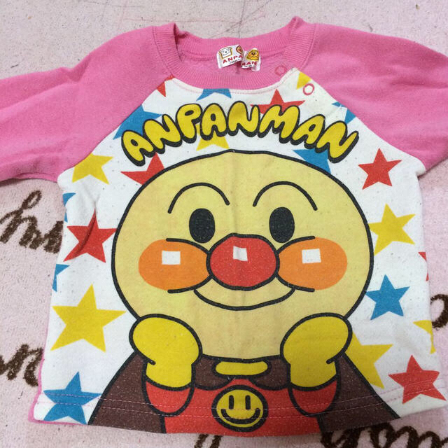 アンパンマン☆トレーナー❤️ キッズ/ベビー/マタニティのキッズ服女の子用(90cm~)(その他)の商品写真