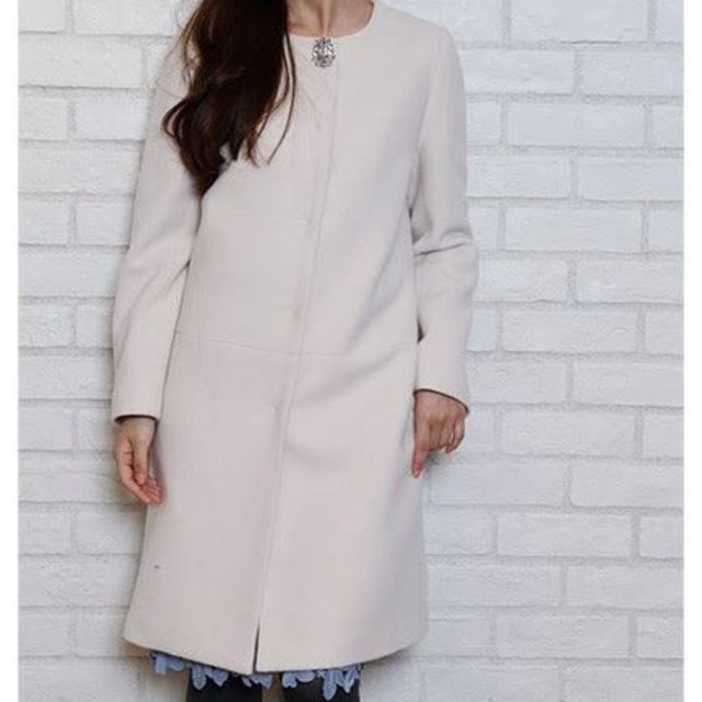 購入の割引 ジャスグリッティー 美品 コート ノーカラーコート ...