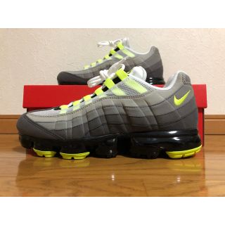 ナイキ(NIKE)のairvapor max95 neon イエローグラデ(スニーカー)